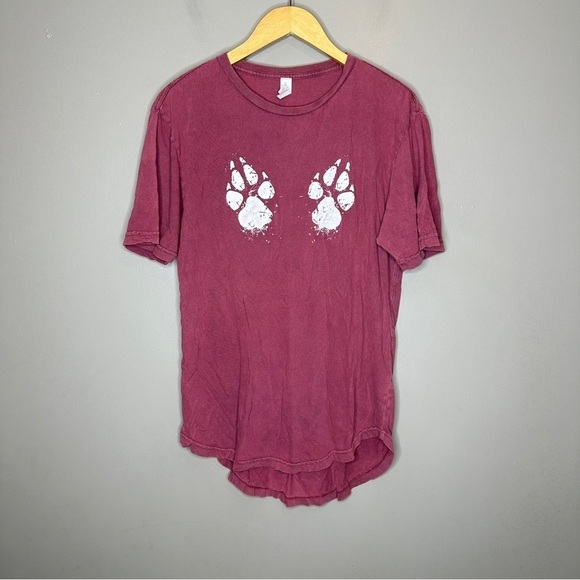 Lake seven paw print tshirt - Picture 1 of 5